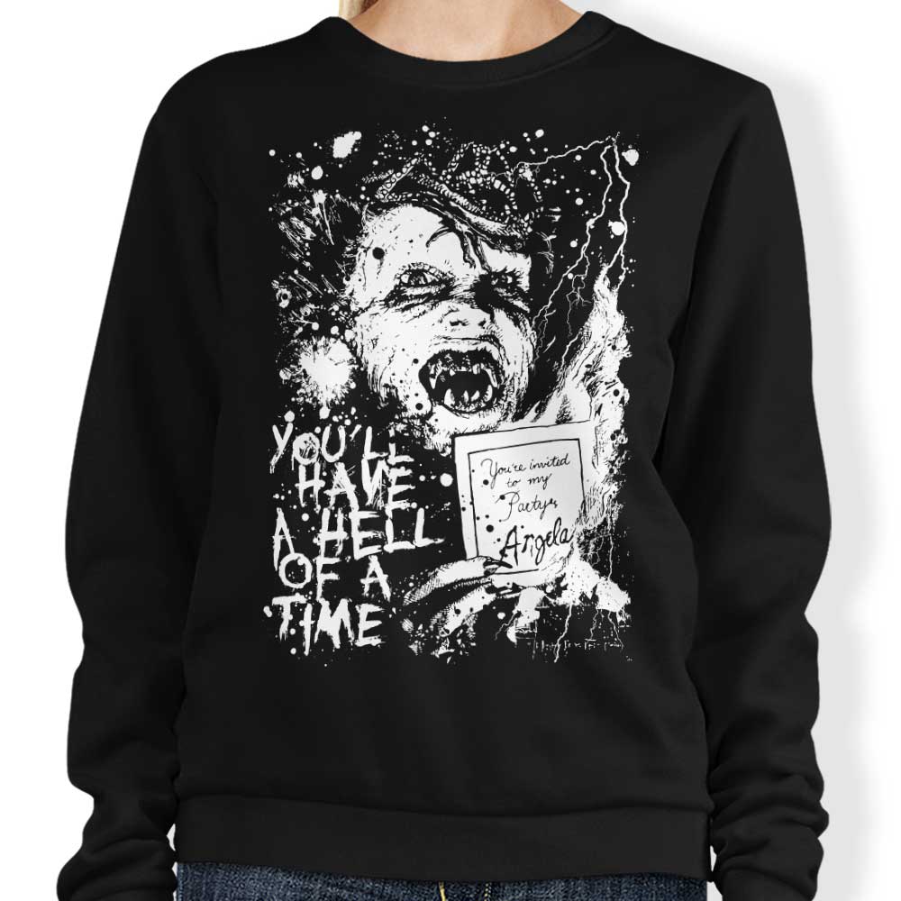 Arinesart's 'You'll Have a Blast' Crewneck Sweatshirt in S - 4XL Sizes