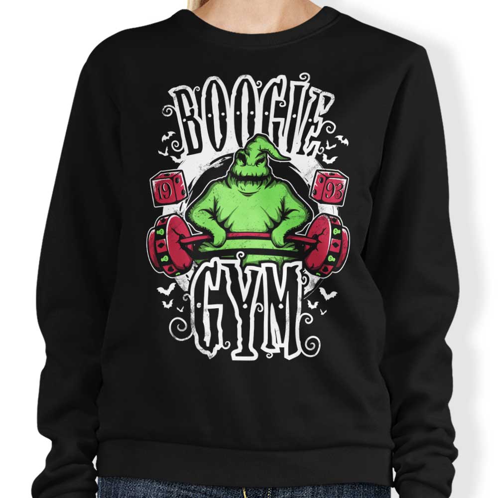 Soulkr's Oogie's Fitness Crewneck Sweatshirt for Workout Enthusiasts