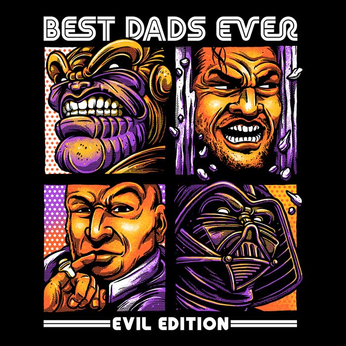 Glitchygorilla's Evil Dad's Edition Crewneck Sweatshirt - A Comfortable and Durable Apparel