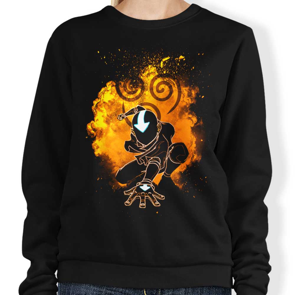 Aang's Spirit Crewneck Sweatshirt - A Donnie Illustrations Creation