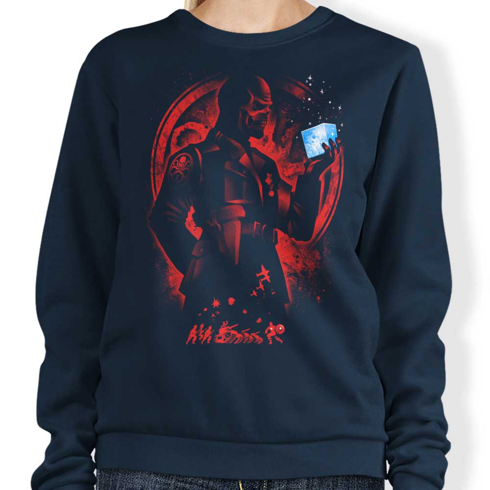 Alemaglia's 'Hail Hydra' Comfortable Crewneck Sweatshirt in S - 4XL