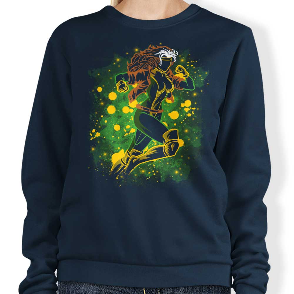 Soulkr's Inked Sugar Comfortable Crewneck Sweatshirt in S - 4XL Sizes