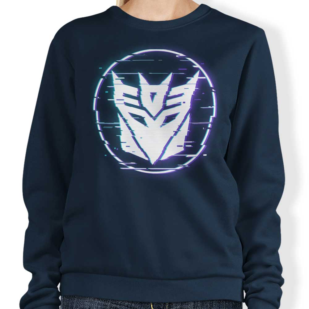 Getsousa Con Glitch Crewneck Sweatshirt in S - 4XL Sizes