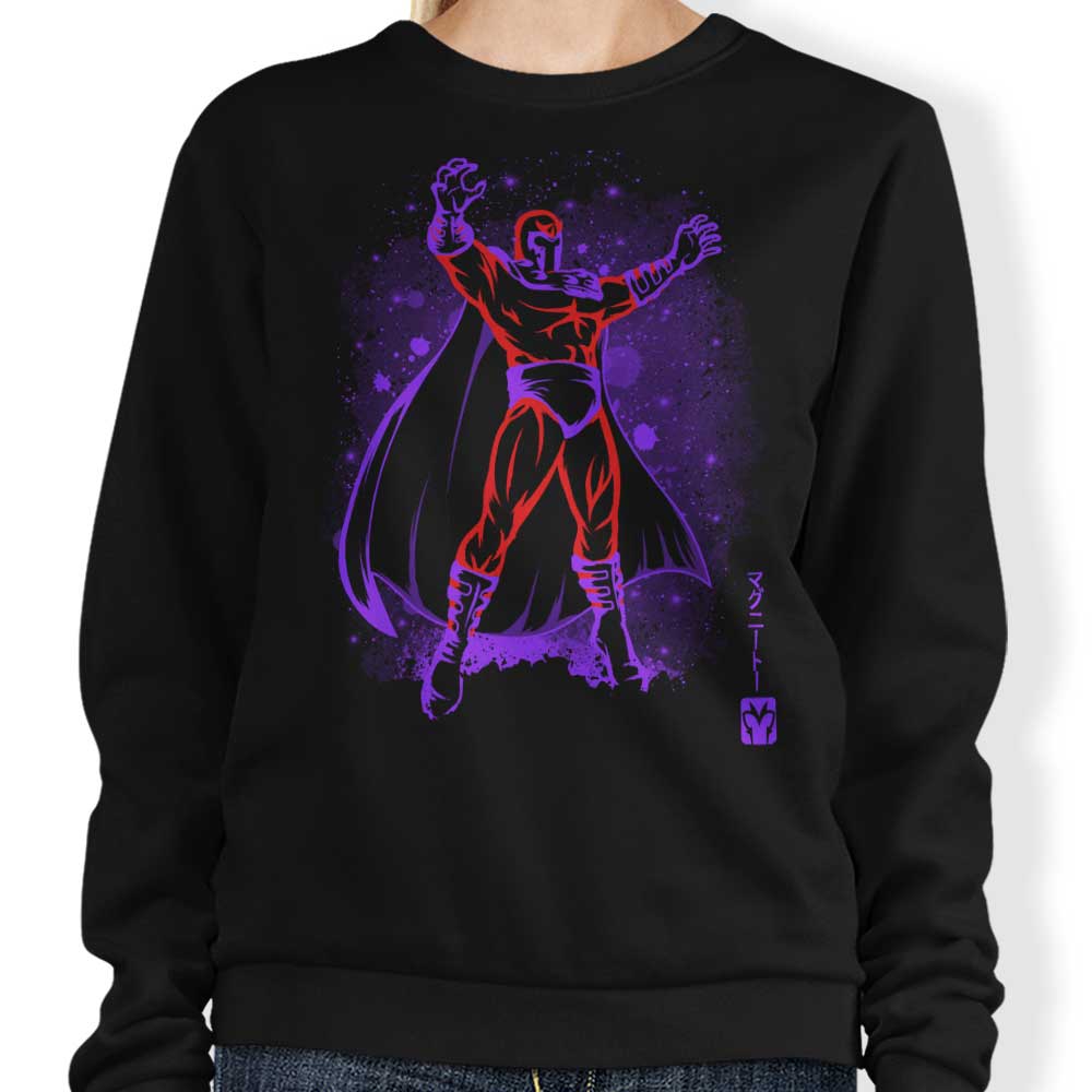 Soulkr's Magnetic Field Crewneck Sweatshirt in S - 4XL Sizes