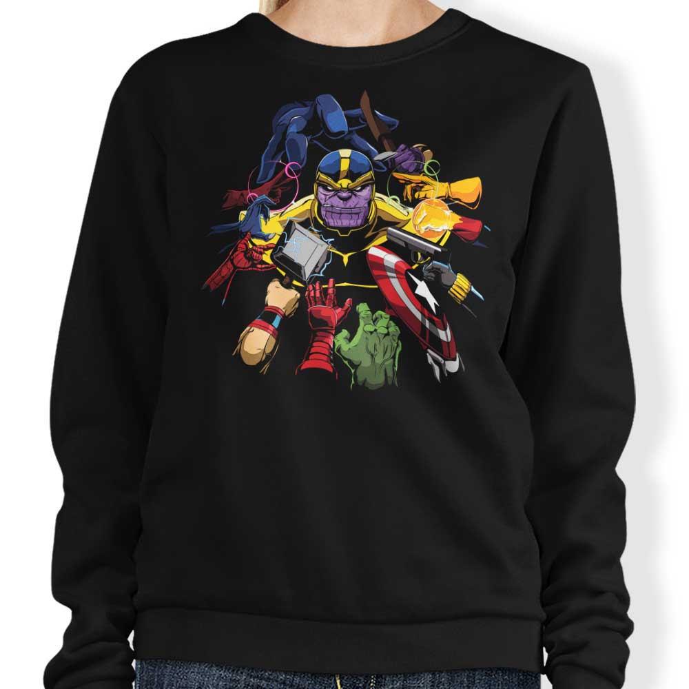 Aaron Morales Designs - 'For a Drop of Blood' Comfortable Crewneck Sweatshirt
