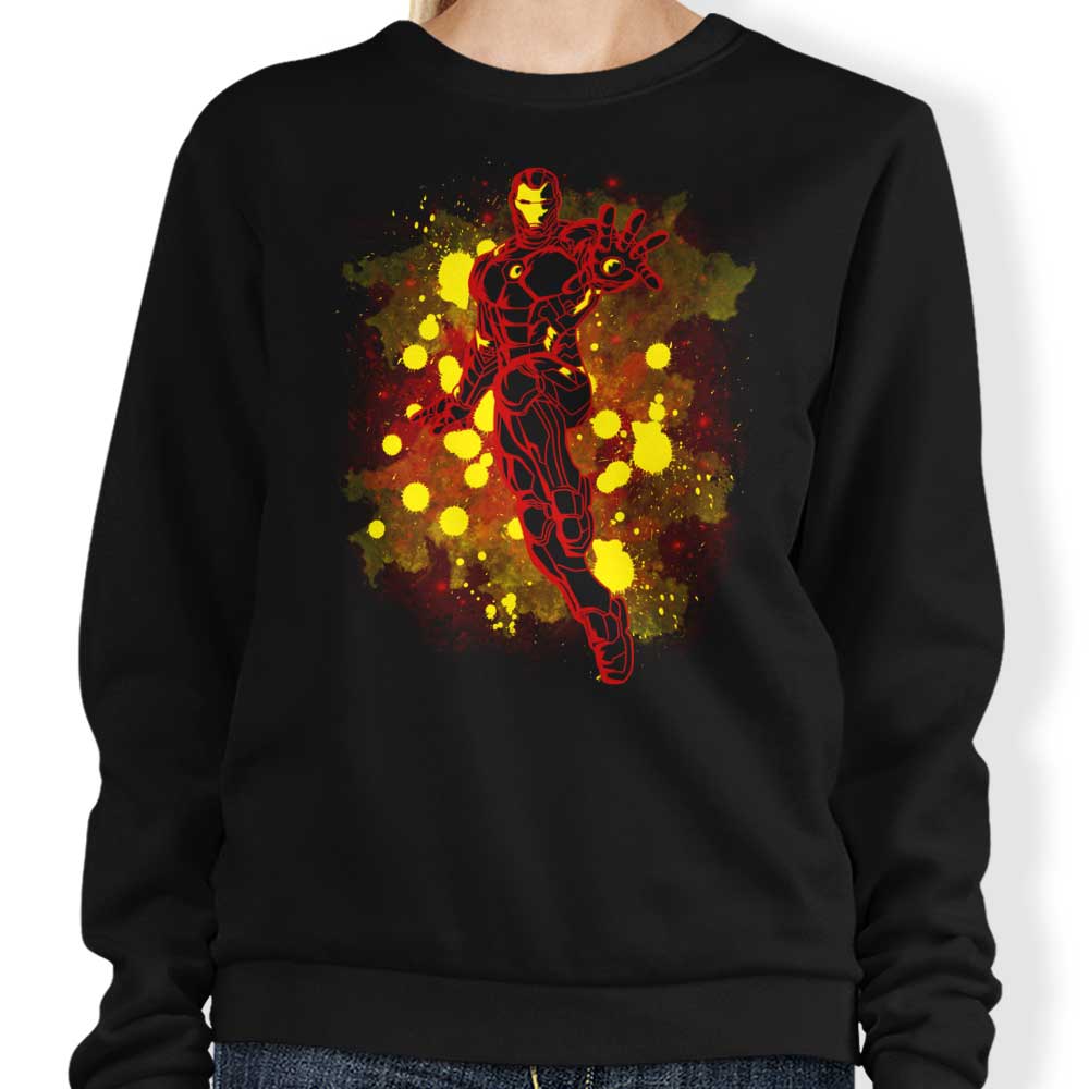 Soulkr Inked Iron Crewneck Sweatshirt for Men and Women