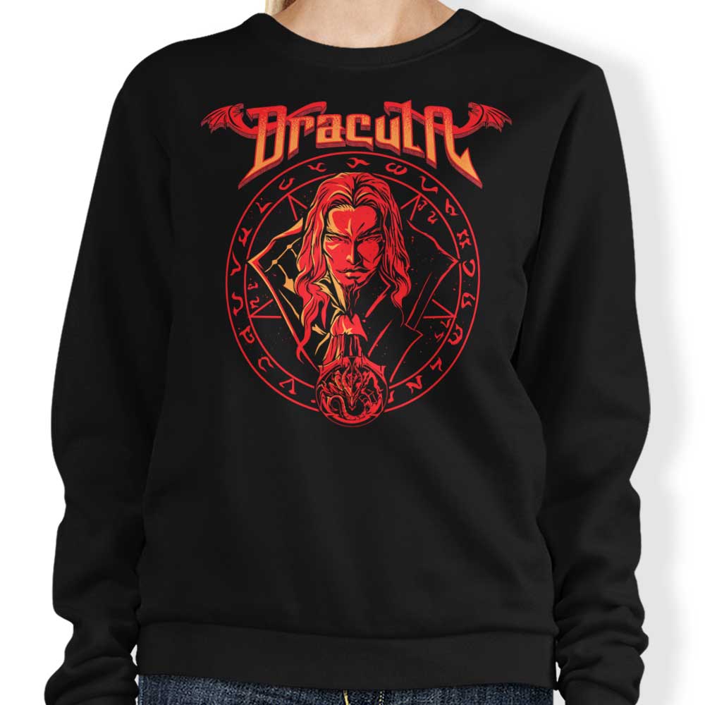 Dracula Force Crewneck Sweatshirt - Comfortable and Durable Apparel