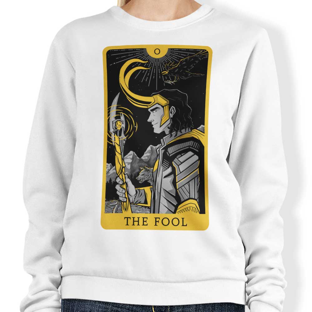 Danielmorris1993 Tarot: The Fool Comfortable Crewneck Sweatshirt