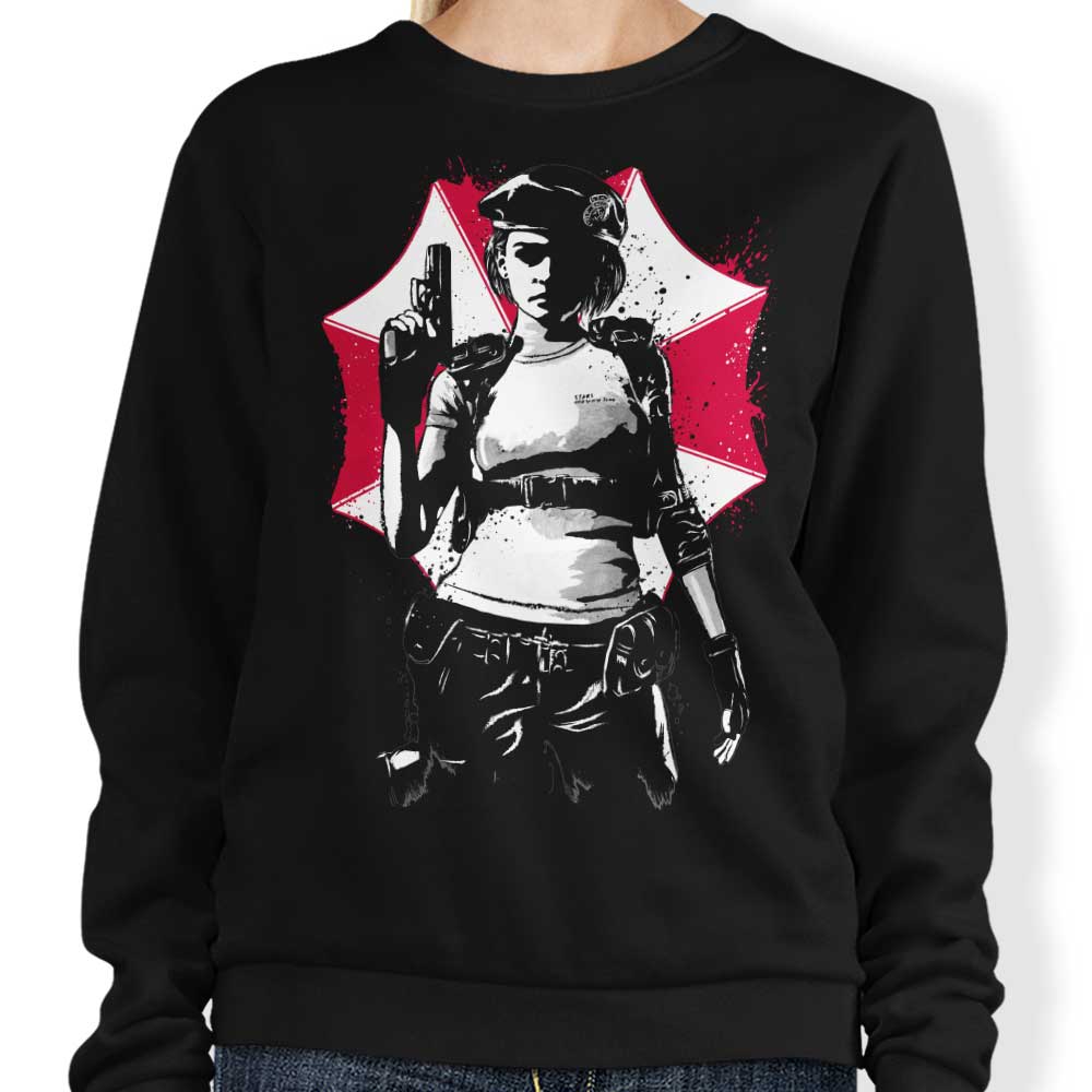 Dr. Monekers' Alpha Team Comfortable Crewneck Sweatshirt in S - 4XL