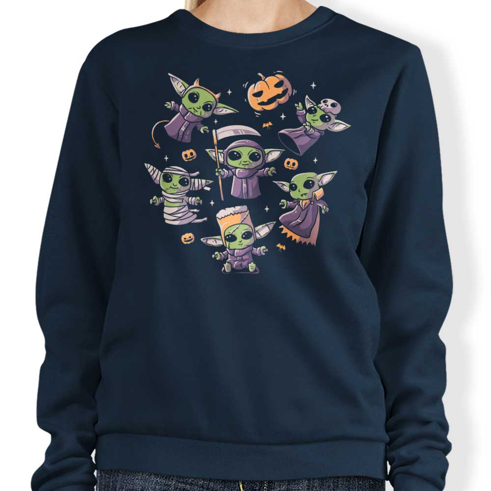 Edu.ely Halloween Crewneck Sweatshirt for Kids in S - 4XL Sizes