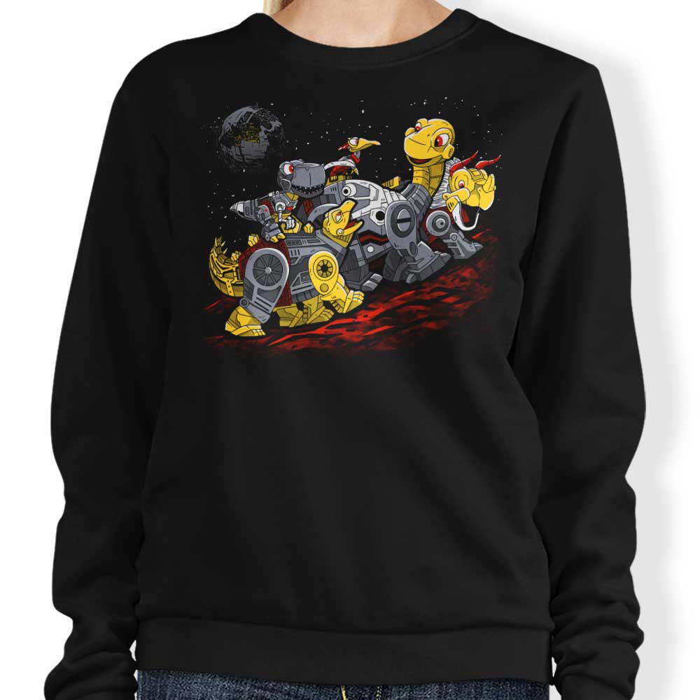 Vintage Prime Premne Design 'Bots Before Time' Comfortable Crewneck Sweatshirt