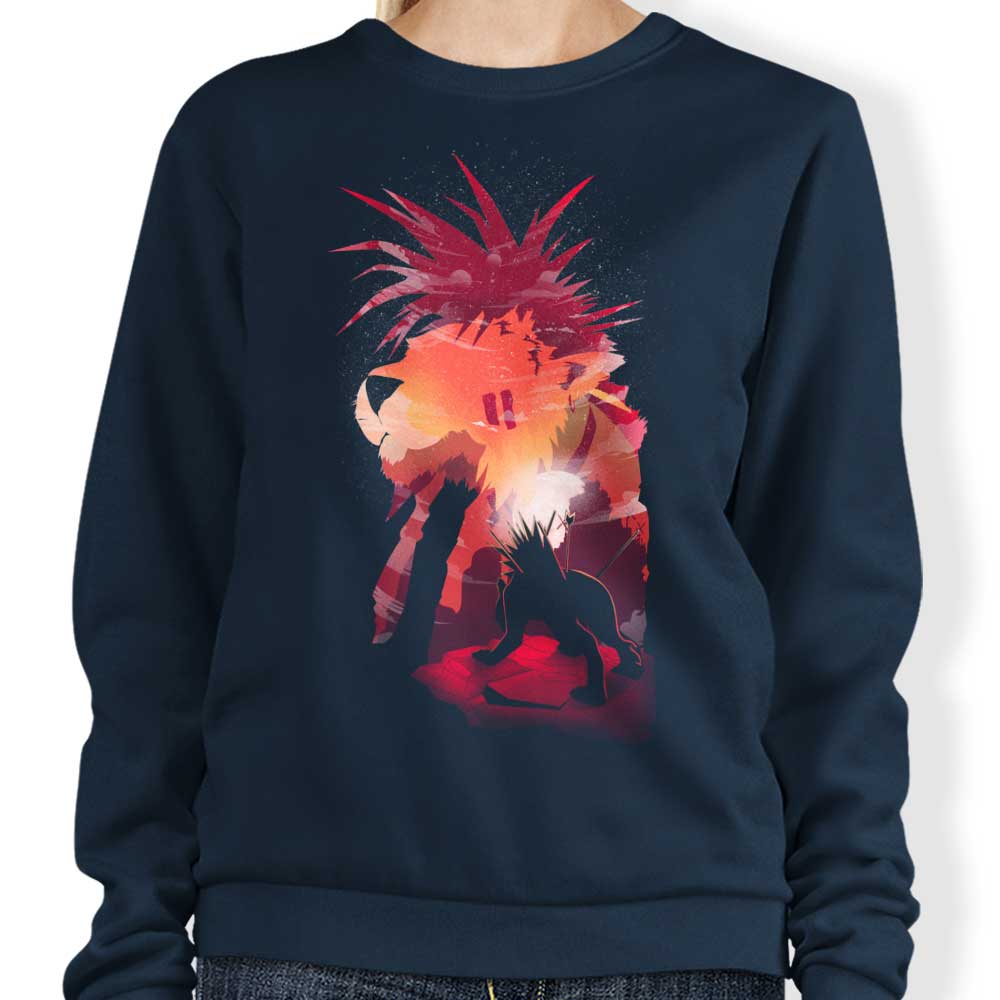 Donnie Illustrations Cosmo Memory Crewneck Sweatshirt in S - 4XL Sizes