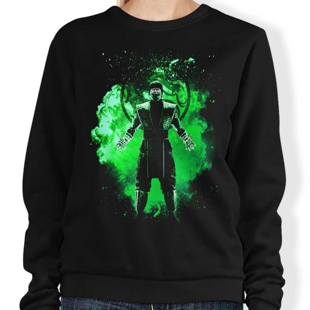 Donnie Illustrations' Reptile Soul Crewneck Sweatshirt in S - 4XL Sizes