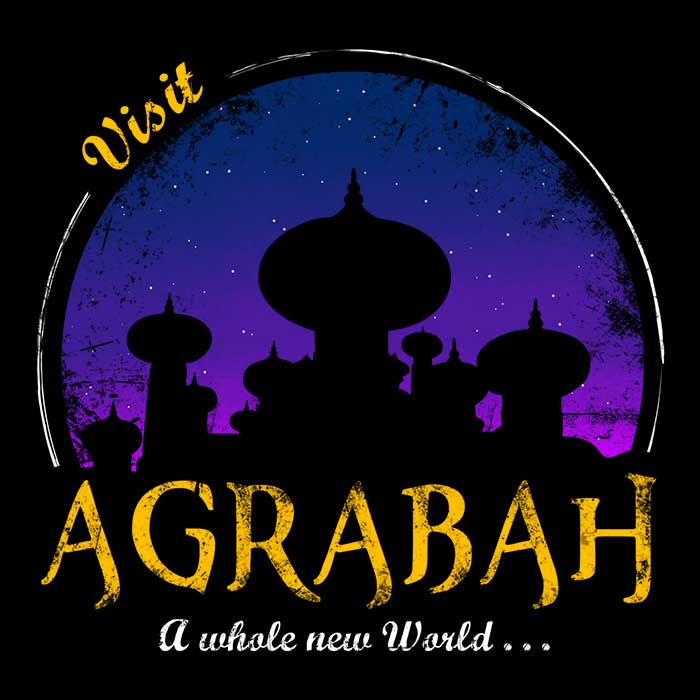 Agrabah Visiting Crewneck Sweatshirt for All Sizes