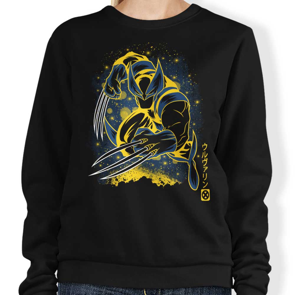 Soulkr's Adamantium Crewneck Sweatshirt in S - 4XL Sizes