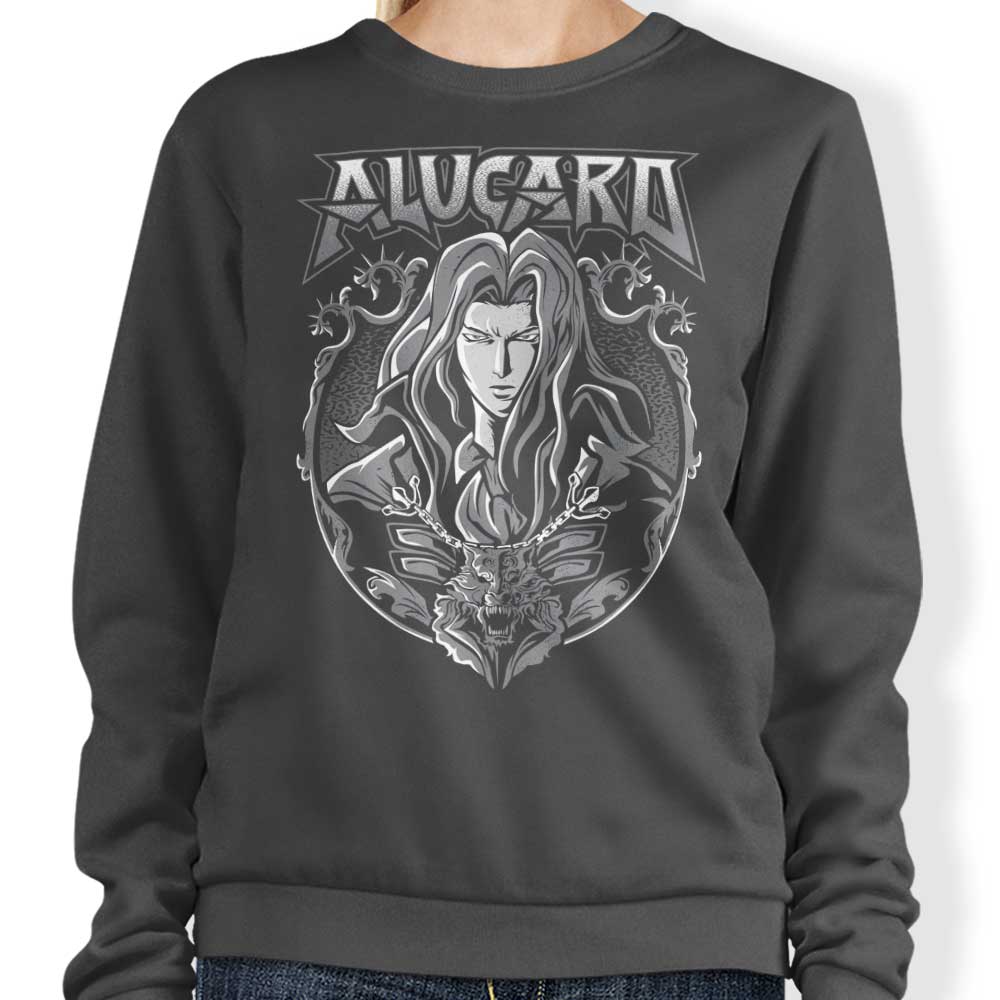 Dracula Byte's 'Prince of the Night' Comfortable Crewneck Sweatshirt