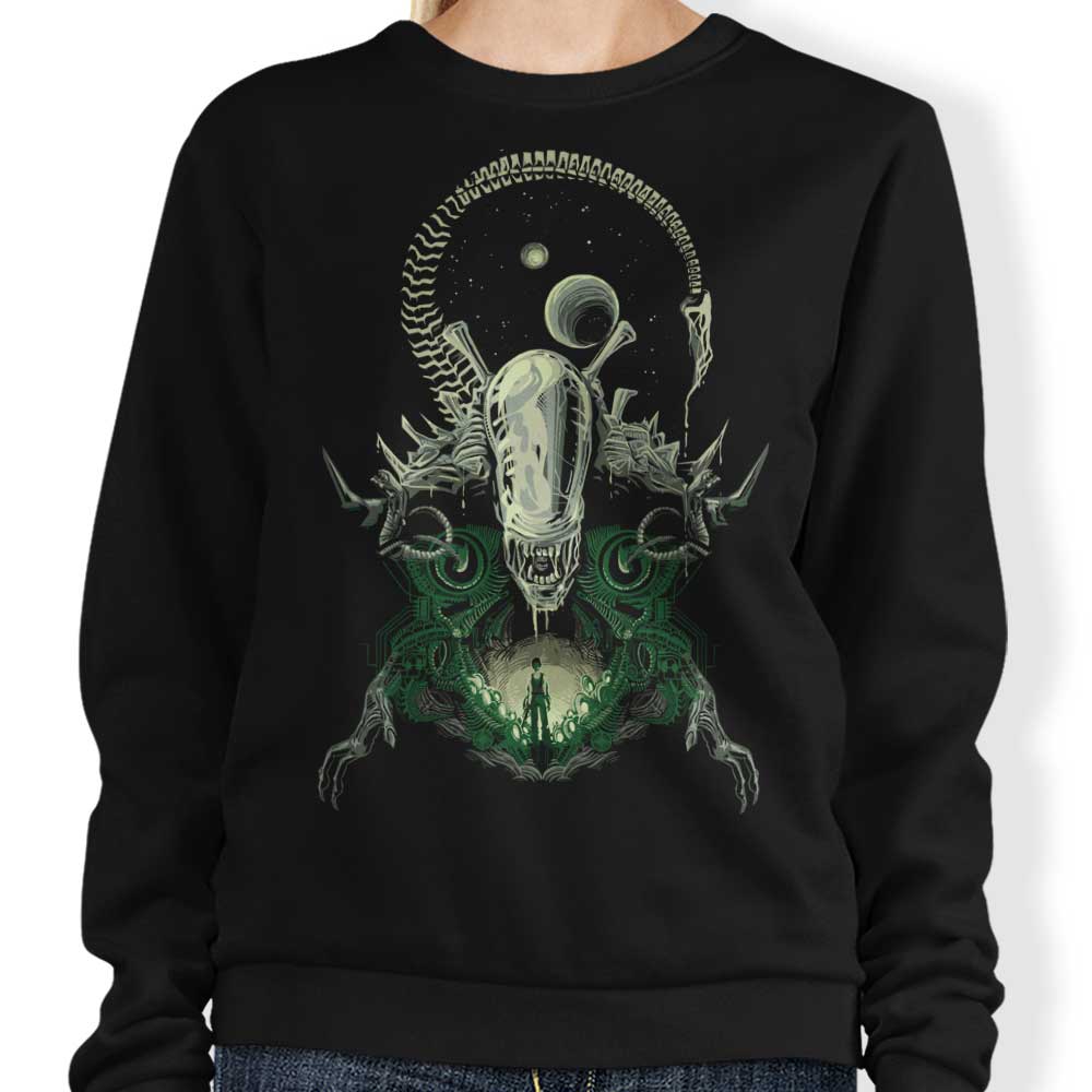 Harantula's Alien Nightmare Crewneck Sweatshirt in S - 4XL Sizes