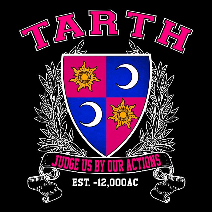 Digital Phoenix Tarth University Crewneck Sweatshirt in S - 4XL Sizes