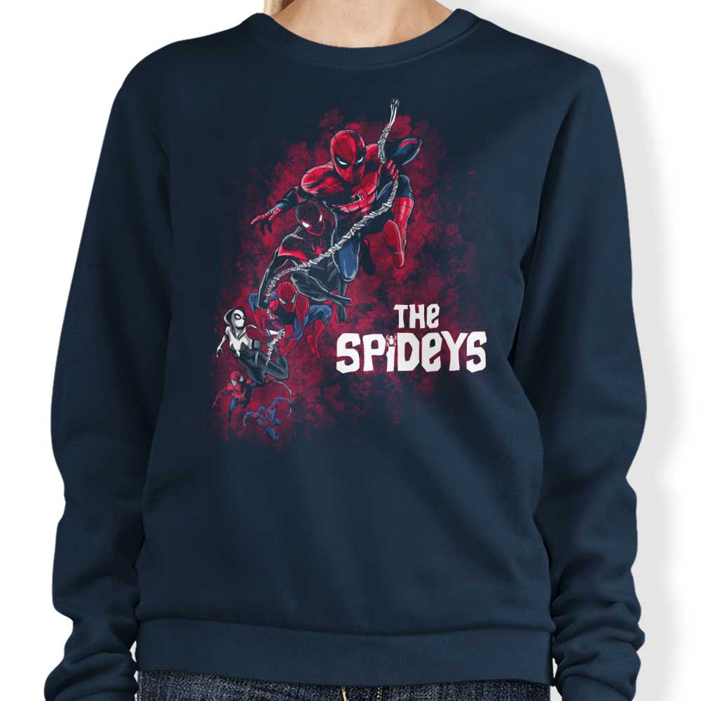 Zascanauta's Spidey-themed Crewneck Sweatshirts for All Sizes
