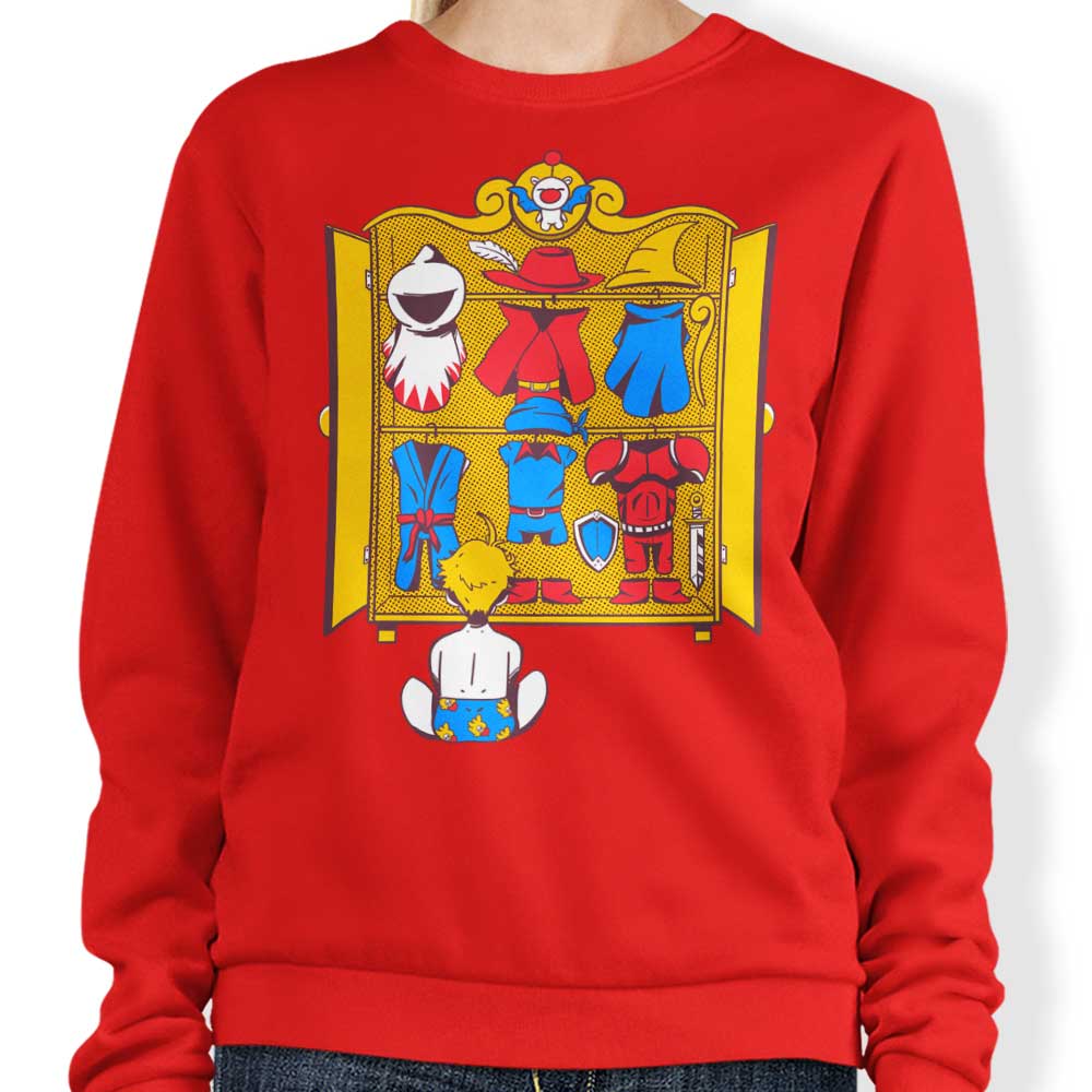 Sketchdemao's Final Wardrobe Crewneck Sweatshirt for All Sizes