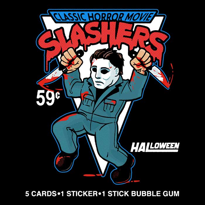 Harebrained's Haddonfield Classic Slashers Comfortable Crewneck Sweatshirt