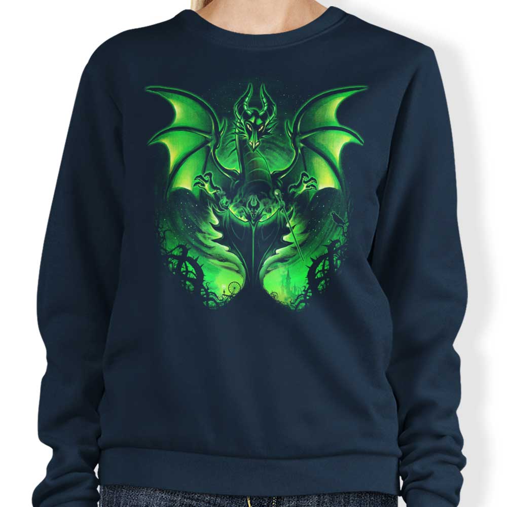 Alemaglia's Maleficium Crewneck Sweatshirt in S - 4XL Sizes