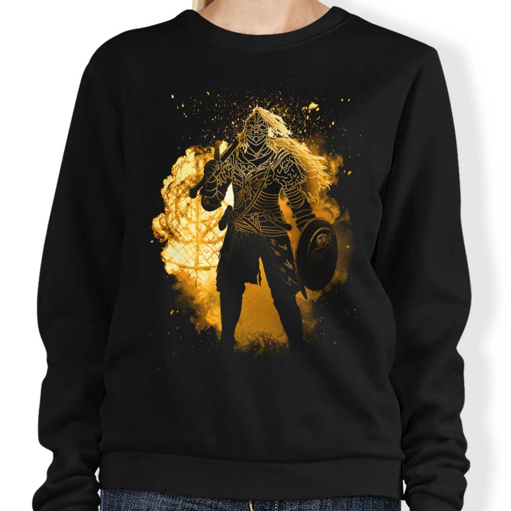 Donnie Illustrations' Golden Lord Soul Crewneck Sweatshirt - Comfortable & Durable