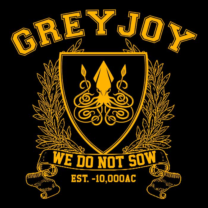 Digital Phoenix Greyjoy University Crewneck Sweatshirt in S - 4XL
