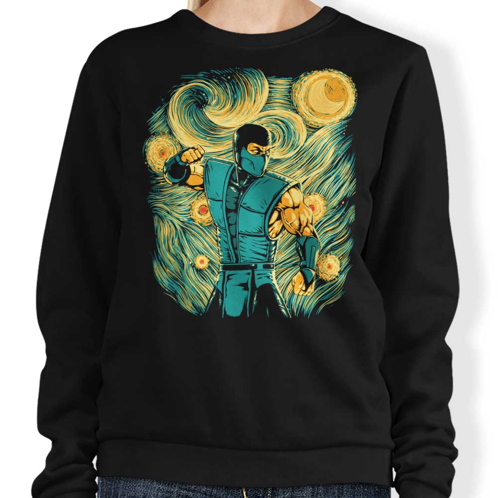 Ddjvigo's Comfortable 8.5 - Ounce Starry Ice Crewneck Sweatshirt