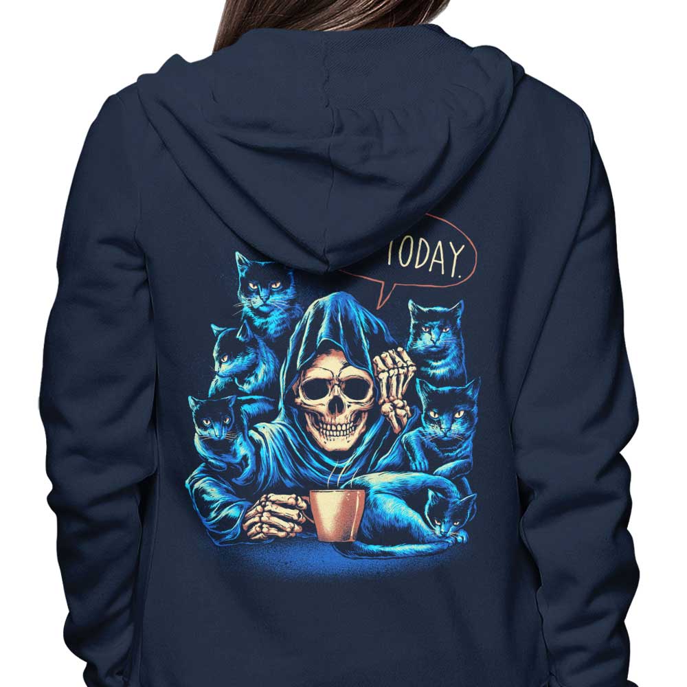 Glitchygorilla's Stylish 'Not Today' Zip Up and Pullover Hoodies