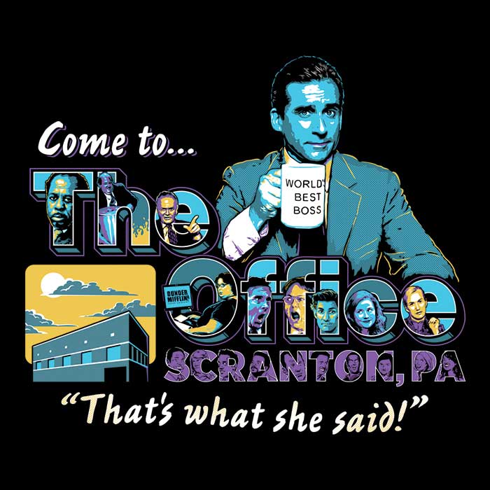 GoodIdeaRyan's Come to Scranton Crewneck Sweatshirt in S - 4XL Sizes