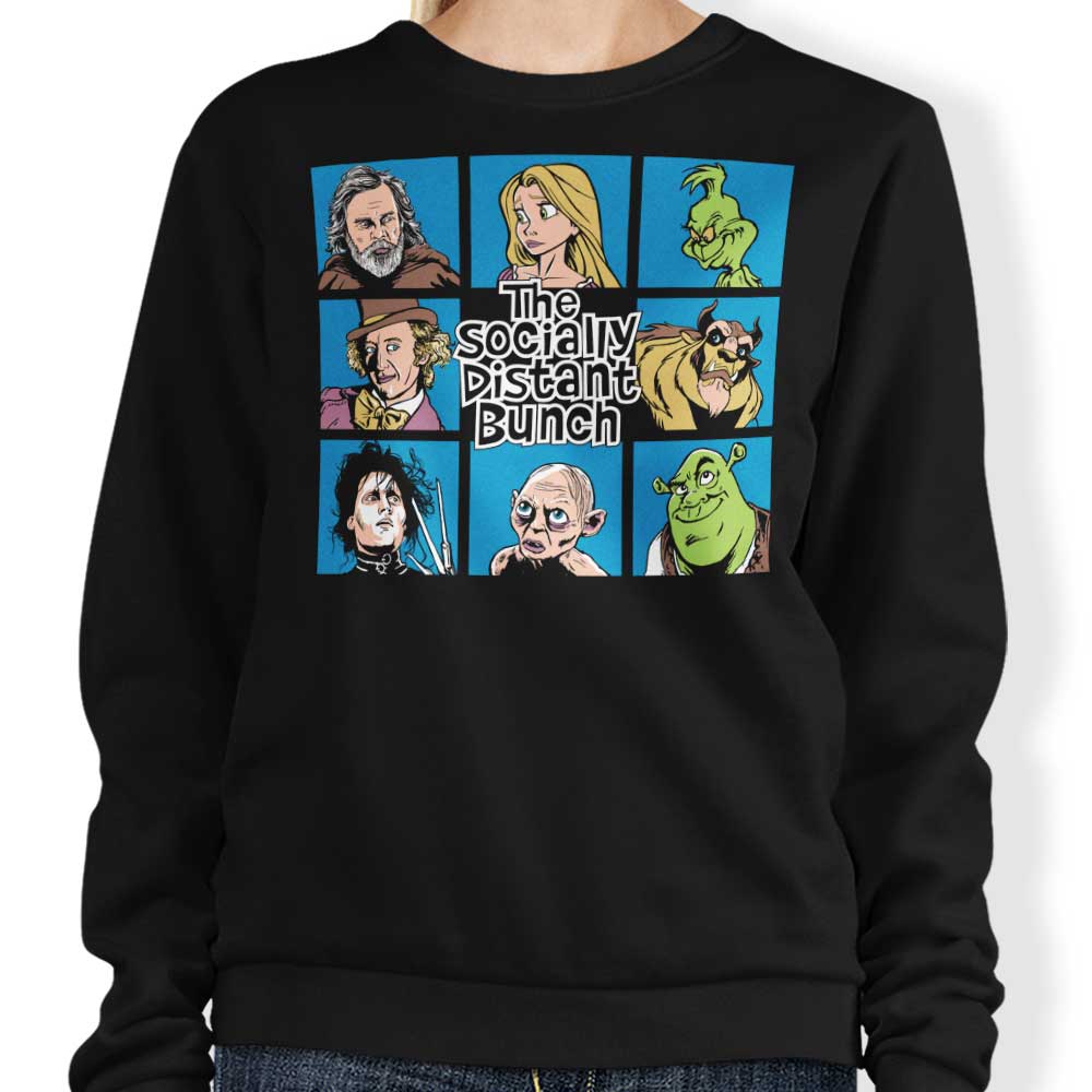 Comfortable Social Distance Bunch Crewneck Sweatshirt in S - 4XL Sizes