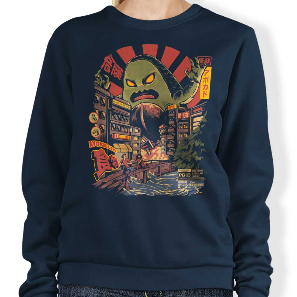 Ilustrata's Comfortable Avokiller Crewneck Sweatshirt in S - 4XL Sizes
