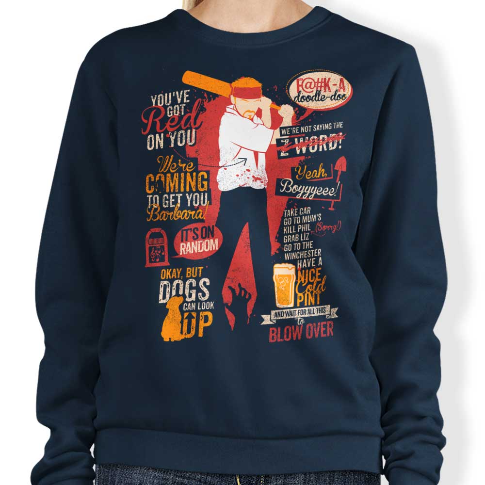 Tom Trager's Inspiring Shaun Quotes Crewneck Sweatshirt for All Sizes
