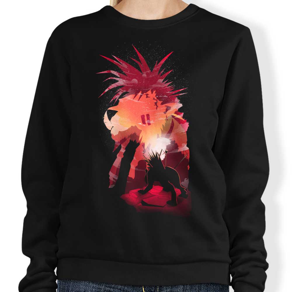 Donnie Illustrations Cosmo Memory Crewneck Sweatshirt in S - 4XL Sizes