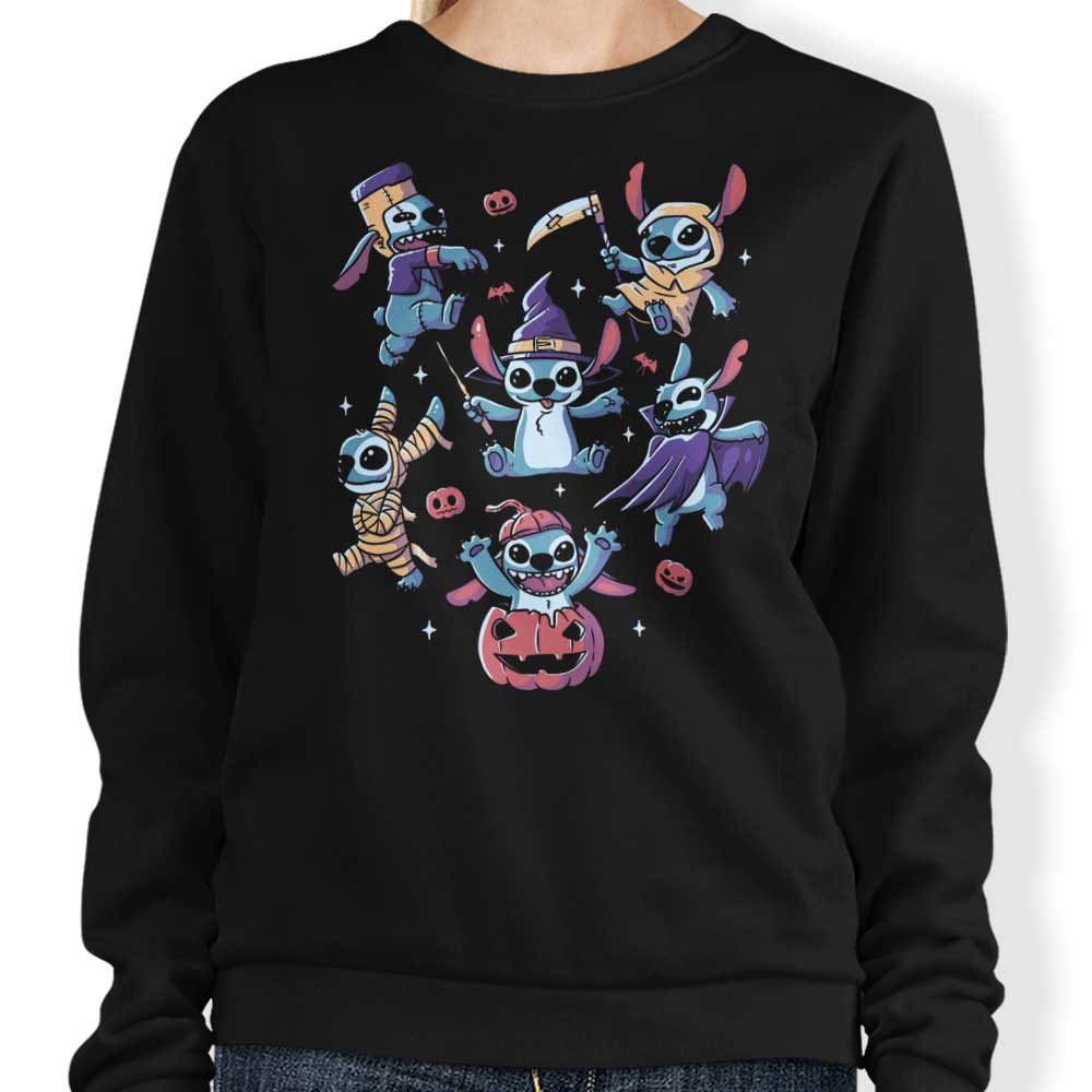 Edu.ely's Halloween Experiments Crewneck Sweatshirt for All Sizes