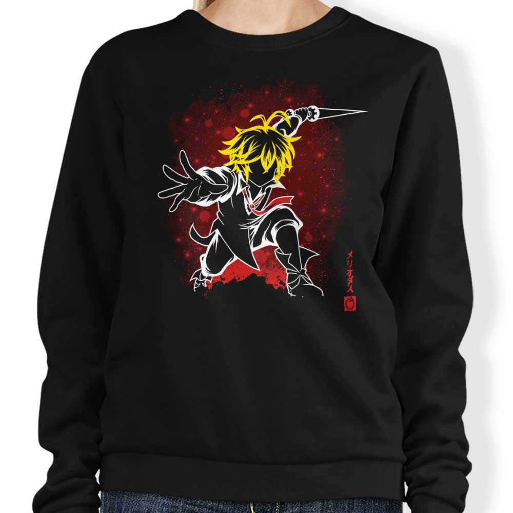 Soulkr's Wrathful Sin Crewneck Sweatshirt for Comfort and Style