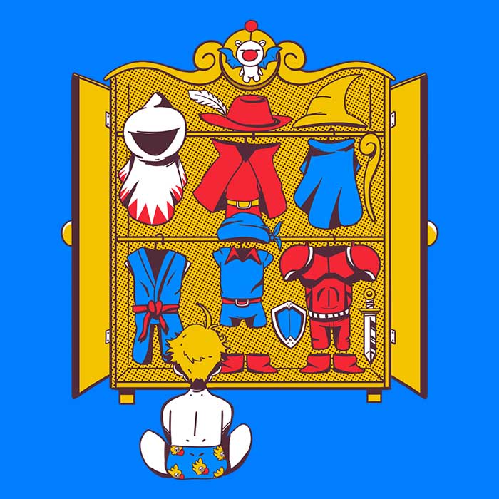 Sketchdemao's Final Wardrobe Crewneck Sweatshirt for All Sizes