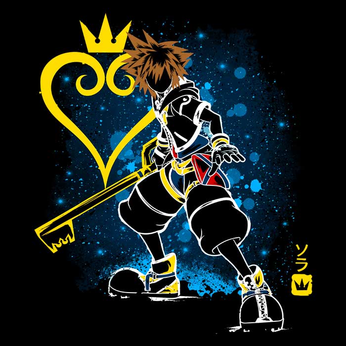 Soulkr Brand Keyblade Crewneck Sweatshirt for Comfortable Wear