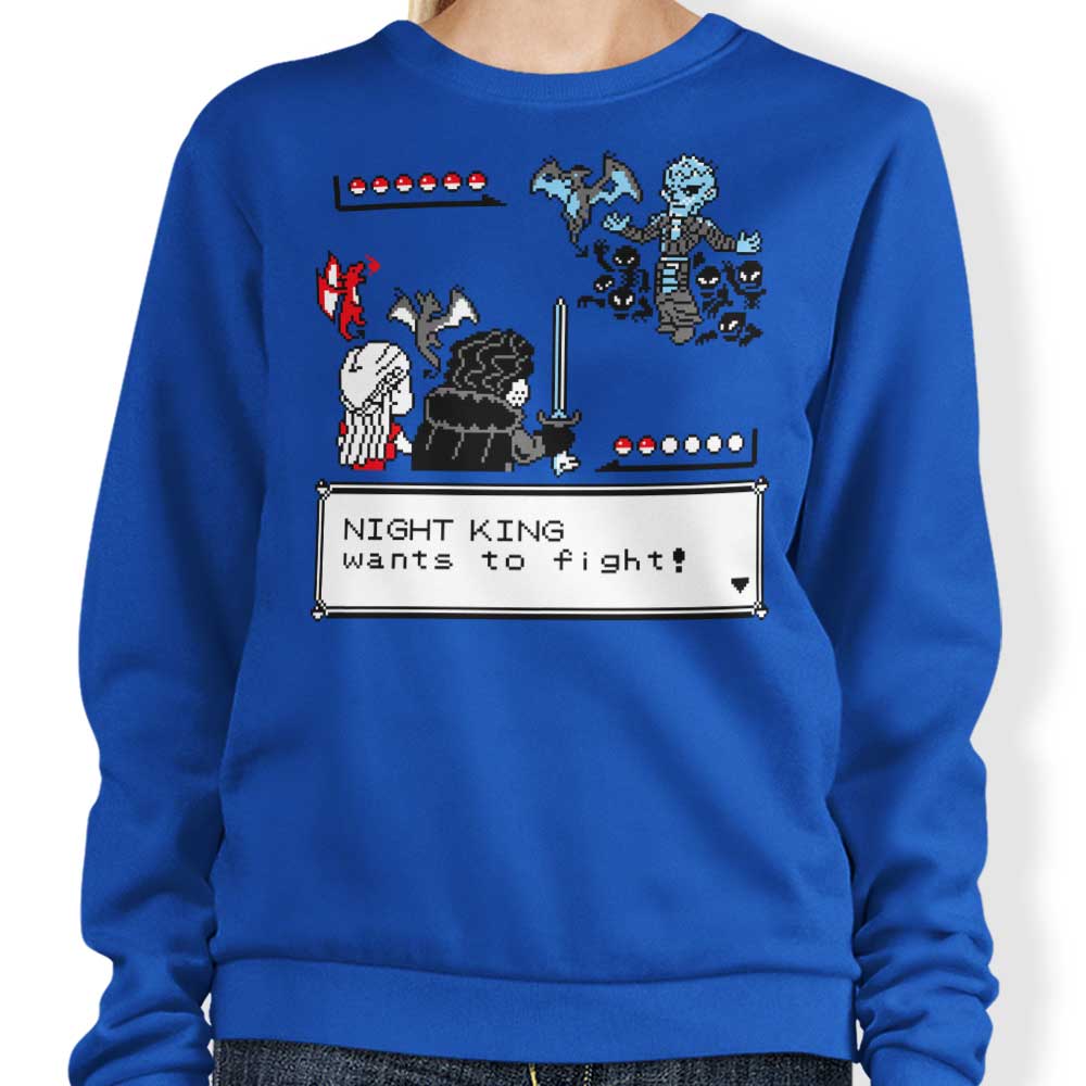 CoD Designs Throne Battle II Crewneck Sweatshirt for All Sizes