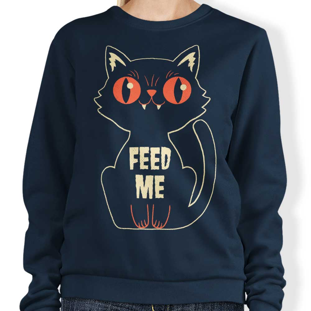 DinoMike's Feed Me Crewneck Sweatshirt - Available in S to 4XL