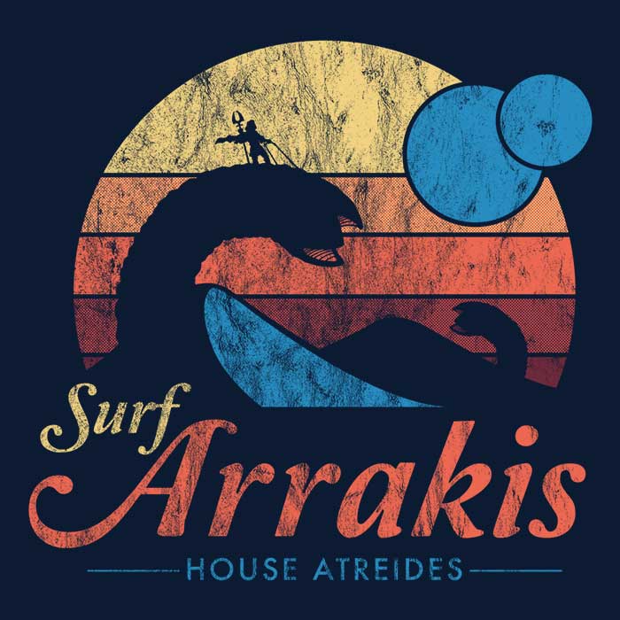 Arrakis Surf Style Sweatshirt by Nemons