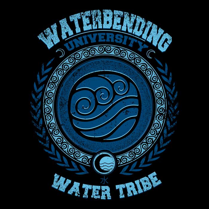 Waterbending University Stylish Crewneck Sweatshirt for All Sizes