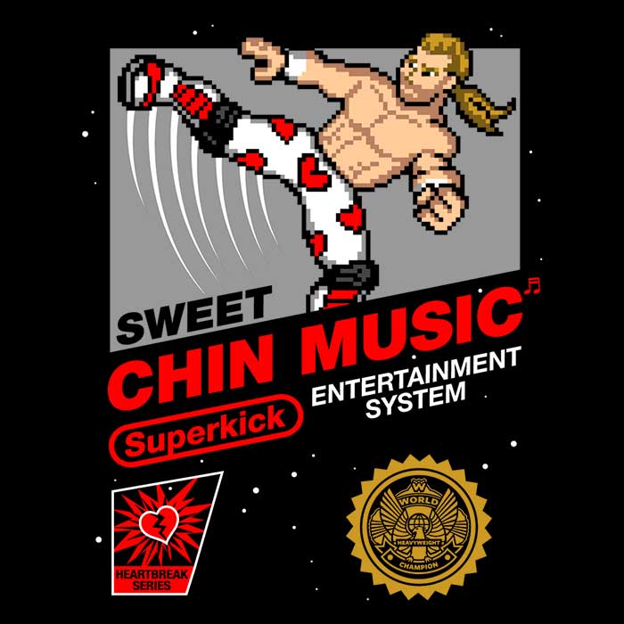 Stylish 'Sweet Chin Music' Sweatshirt by Ryan Astle