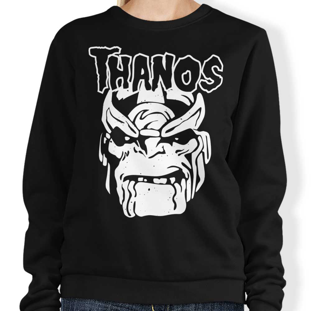 Dracula Byte's Titan Ghost Comfortable Crewneck Sweatshirt in S - 4XL
