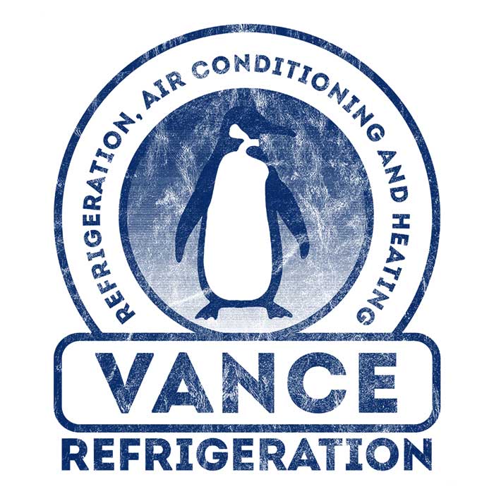 FanFreak's Vance Refrigeration Crewneck Sweatshirt in S - 4XL Sizes