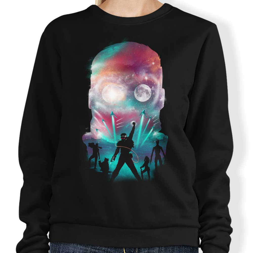Dandingeroz's 'We are the Guardians' Crewneck Sweatshirt - Comfortable and Durable Apparel