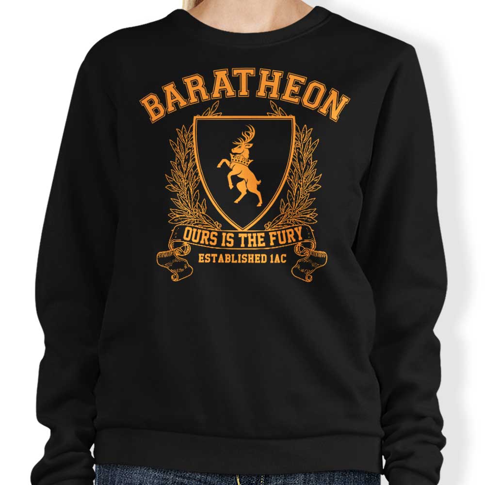 Digital Phoenix Baratheon University Crewneck Sweatshirt for Men and Women in Sizes S to 4XL