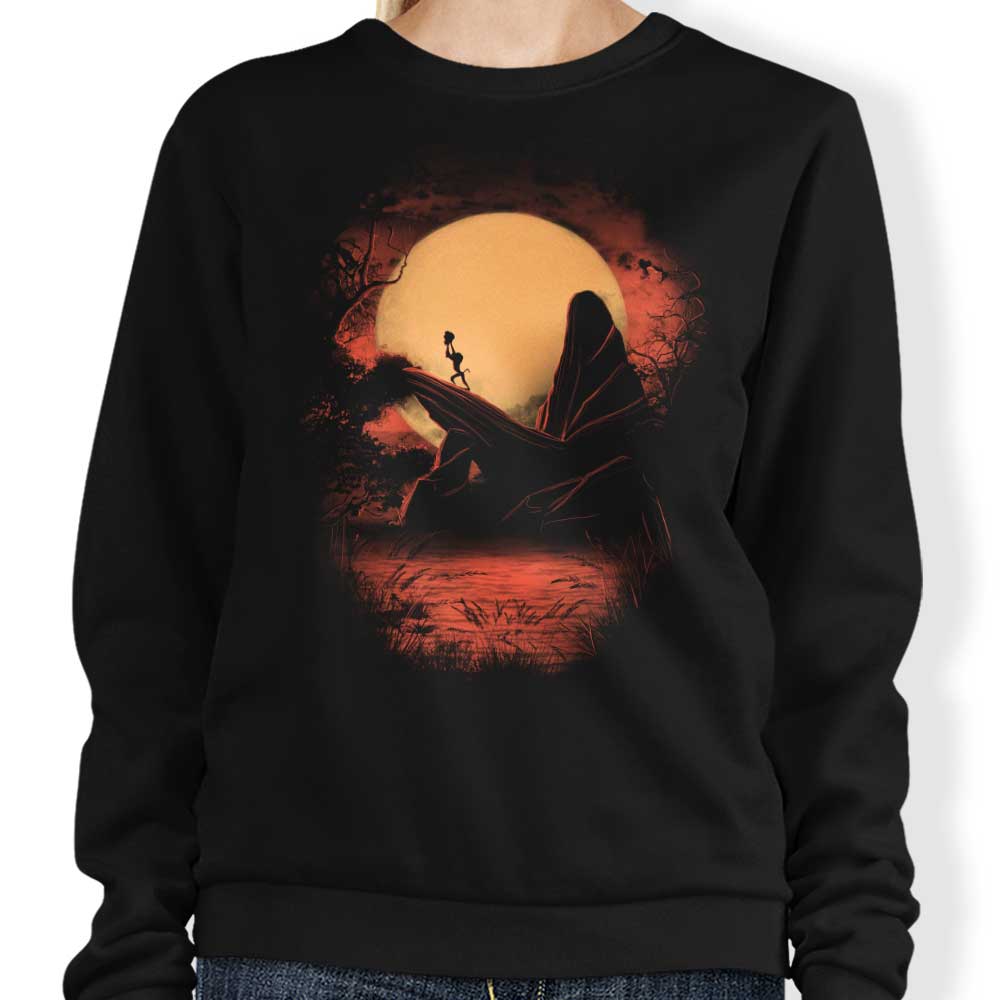 King Silhouette Classic Crewneck Sweatshirt by FanFabio