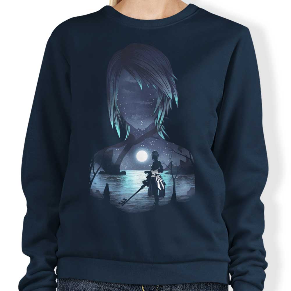 Dandingeroz Kingdom Aqua Comfortable Crewneck Sweatshirt in S - 4XL Sizes